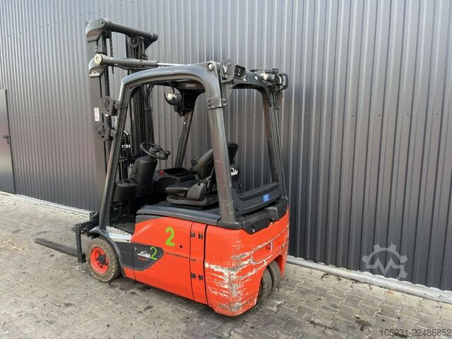 Electric 3-wheel forklift Linde E16-02