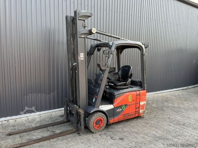 Electric 3-wheel forklift Linde E16-02