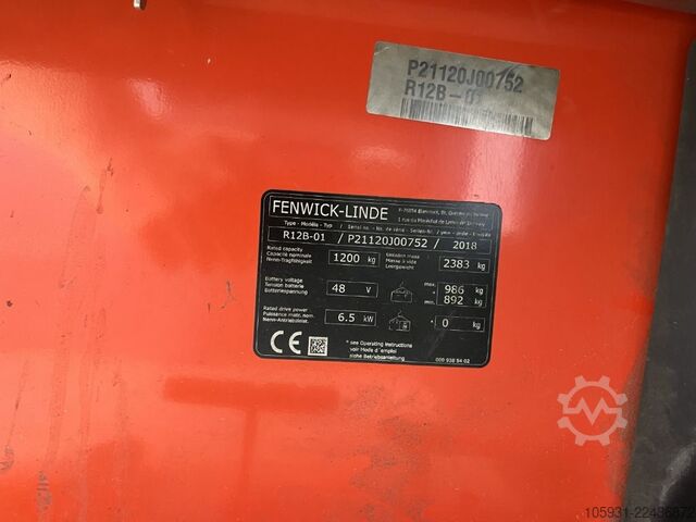 Reach Truck Linde R12B-01