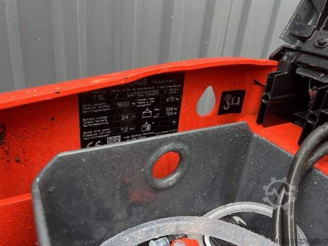 Electric Pallet Truck Linde T16L
