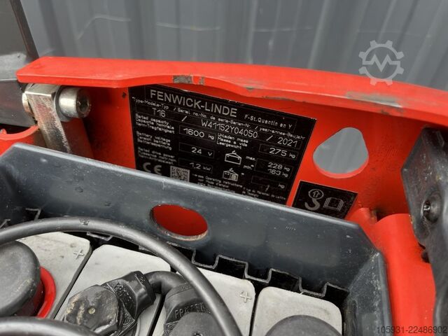 Electric Pallet Truck Linde T16