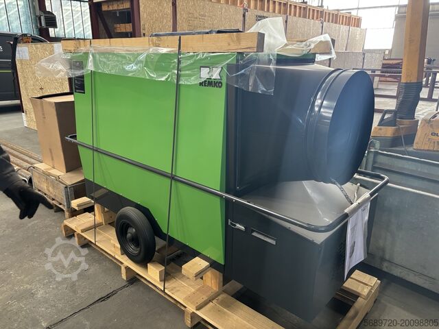 Heiz- und Gebläseeinheit Remko CLK 120 inkl. Öltank