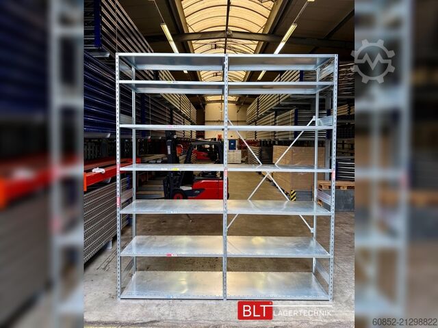 Steckregal Gebrauchtes STOW Fachbodenregal 300 cm hoch, 60 cm tief, 7 Lagerebenen