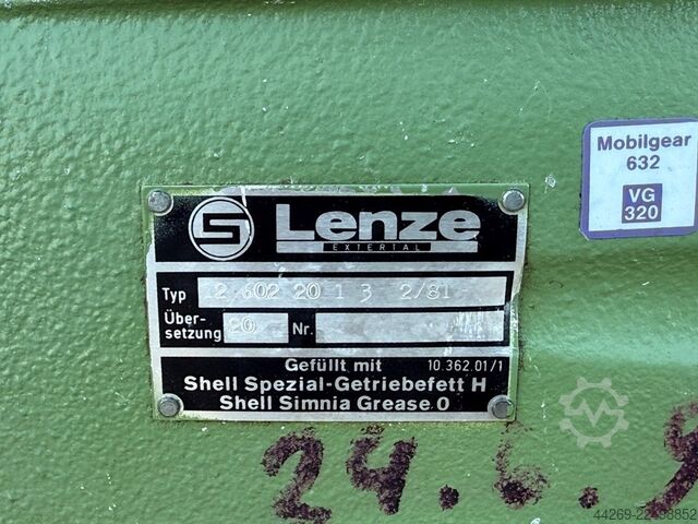 Lenze feed gearbox Lenze 12 602 20 1 3 2/81