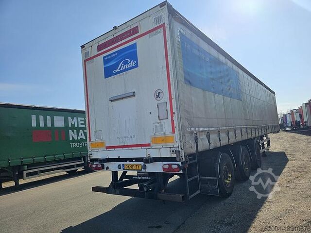 2009 BURG BPO12-27 SRNXX|SPECIAL TRAILER FOR GAS CONTAINERS| 2 STEERING AXLES | SUPER STRONG. BURG BPO12-27 SRNXX|SPECIAL TRAILER FOR GAS CONTAINE...