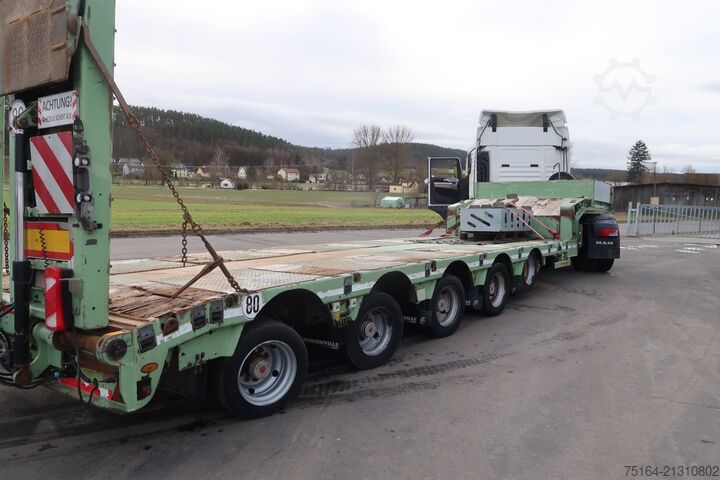 Tieflader-Sattelauflieger FAYMONVILLE 