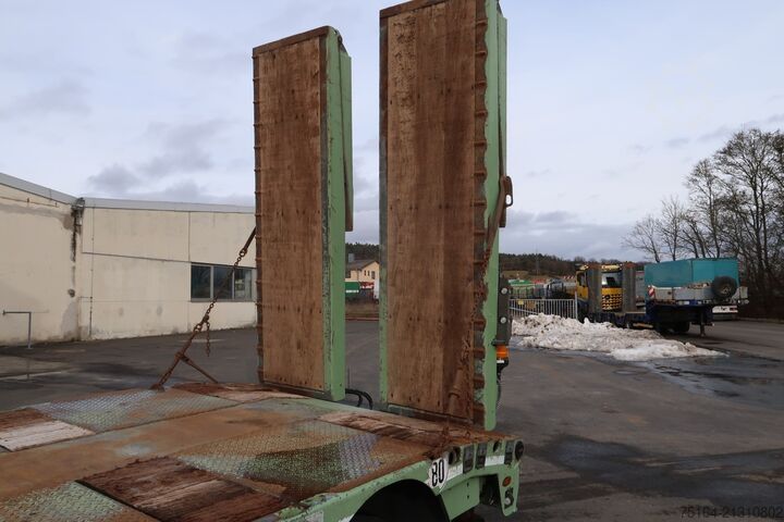 Tieflader-Sattelauflieger FAYMONVILLE 