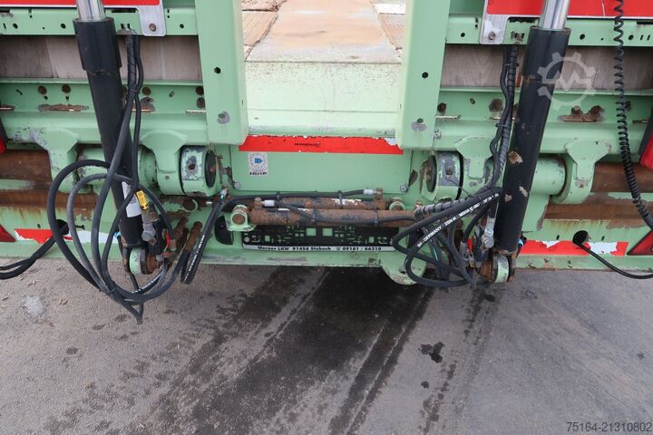 Tieflader-Sattelauflieger FAYMONVILLE 