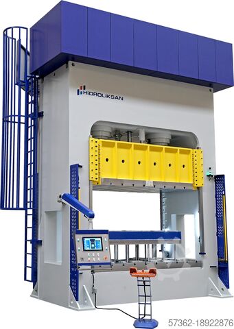 H FRAME DOUBLE ACTING HYDRAULIC PRESS Hidroliksan HDD400 on STOK