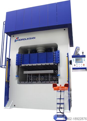 H FRAME DOUBLE ACTING HYDRAULIC PRESS Hidroliksan HDD400 on STOK