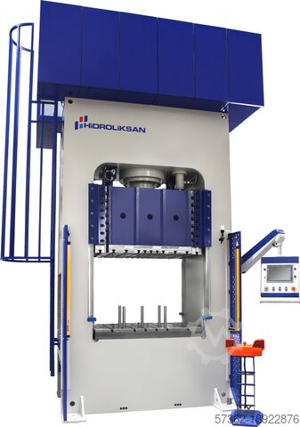 H FRAME DOUBLE ACTING HYDRAULIC PRESS Hidroliksan HDD400 on STOK