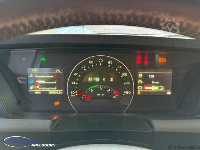 Standard tractor Volvo FH 540 6x4 Tandemlift, Retarder + Fliegl Pushdu...