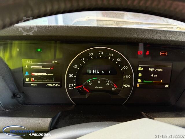 Open body Volvo FH 500 8x4, HMF 2120 K4 + Rotator, + Krone trai...