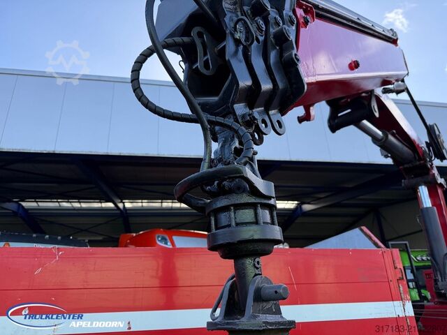 Open body Volvo FH 500 8x4, HMF 2120 K4 + Rotator, + Krone trai...