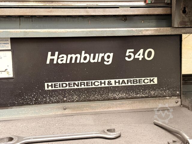 Lead and feed screw lathe HEIDENREICH & HARBECK HAMBURG 540