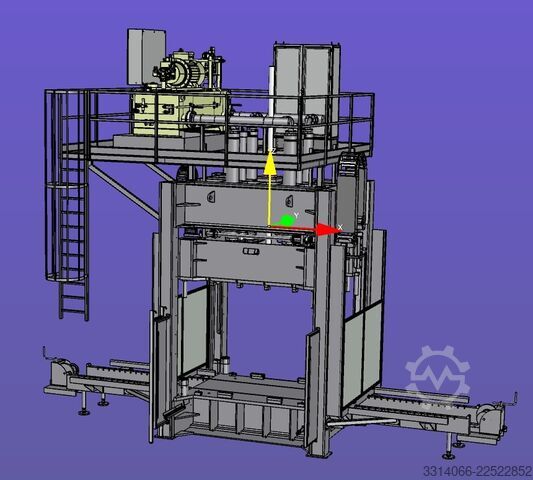 FRIMO Formpresse / Druckgeber 2.500KN FRIMO Formpresse 2.500KN