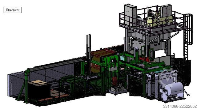 FRIMO Formpresse / Druckgeber 2.500KN FRIMO Formpresse 2.500KN