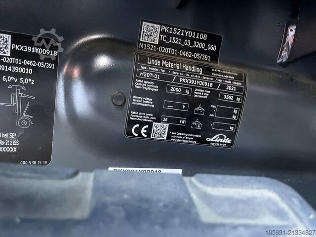 Treibgasstapler Linde H20T-01