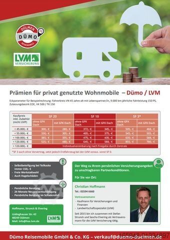 Kastenwagen Wohnmobil / Campervan PÖSSL Trenta 540 R *Für Schnäppchenjäger*