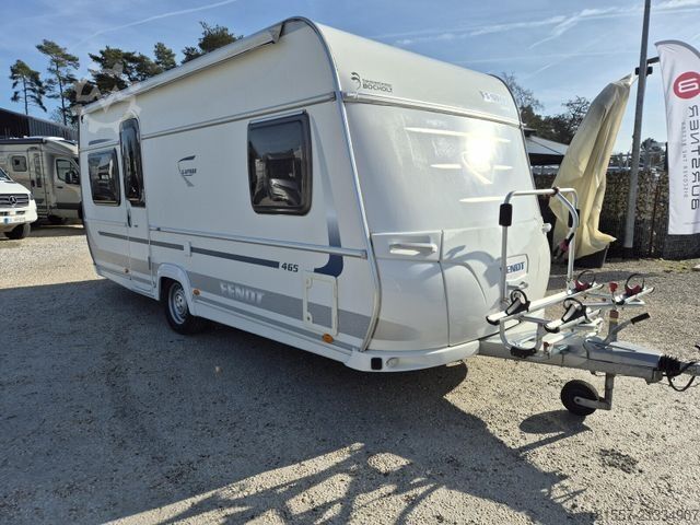 Wohnwagen FENDT Saphir 465 SFB Sackmarkise / Fahrradträger, Trum