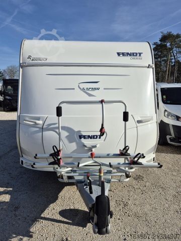 Wohnwagen FENDT Saphir 465 SFB Sackmarkise / Fahrradträger, Trum
