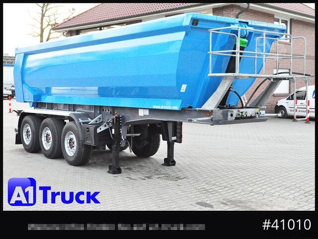 Tipper semitrailer WIELTON Euromix ca 24m³  Stahl, Liftachse SAF, NEU Zustand