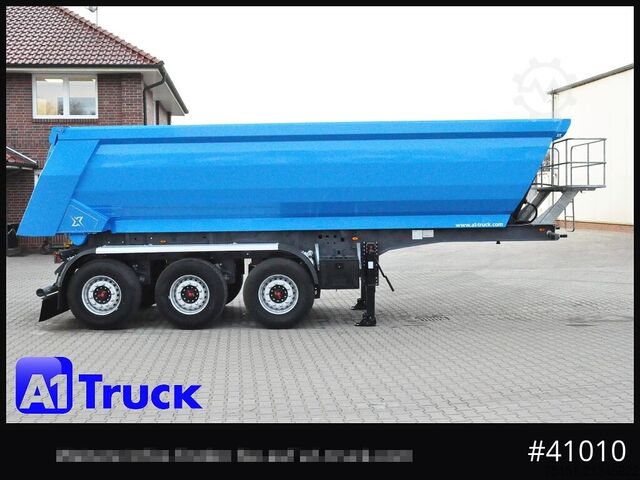 Tipper semitrailer WIELTON Euromix ca 24m³  Stahl, Liftachse SAF, NEU Zustand