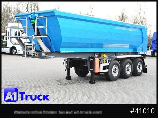 Tipper semitrailer WIELTON Euromix ca 24m³  Stahl, Liftachse SAF, NEU Zustand