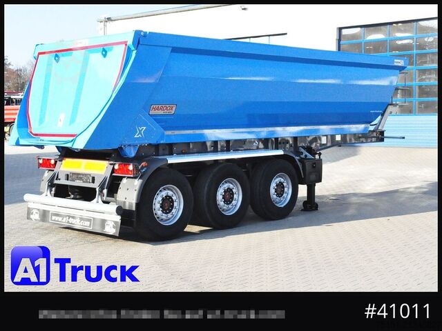 Tipper semitrailer WIELTON Euromix ca 24m³  Stahl, Liftachse SAF, NEU Zustand