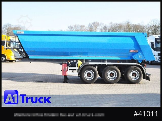 Tipper semitrailer WIELTON Euromix ca 24m³  Stahl, Liftachse SAF, NEU Zustand