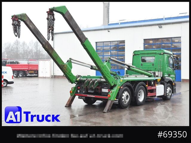 Skip truck MERCEDES-BENZ Antos 2546 BL Meiller, Funk