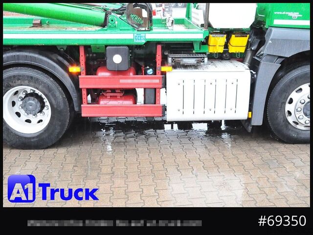 Skip truck MERCEDES-BENZ Antos 2546 BL Meiller, Funk