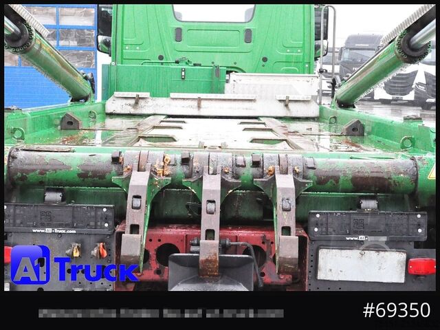 Skip truck MERCEDES-BENZ Antos 2546 BL Meiller, Funk