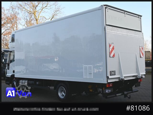 Box van IVECO Eurocargo 75E21 Koffer, Topsleeper, Luftfederung