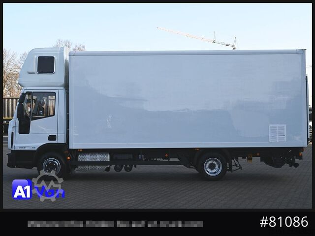 Box van IVECO Eurocargo 75E21 Koffer, Topsleeper, Luftfederung