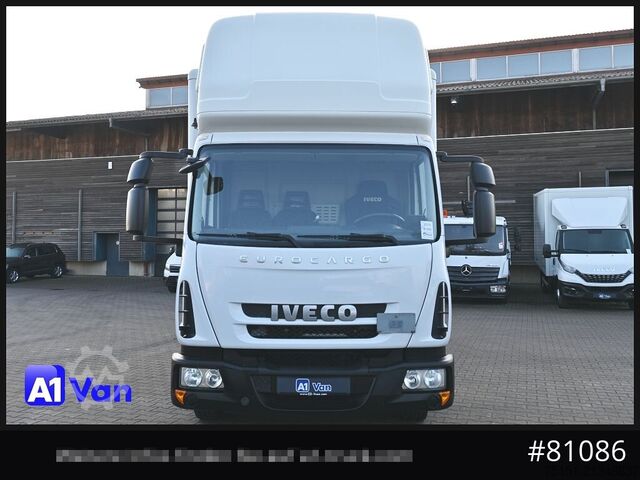 Box van IVECO Eurocargo 75E21 Koffer, Topsleeper, Luftfederung