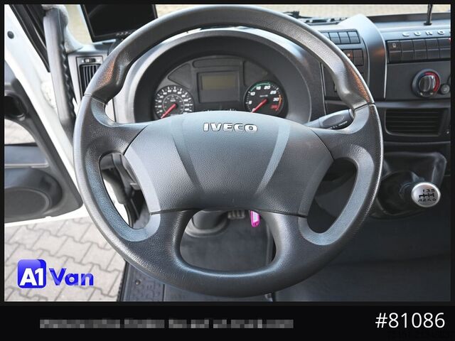 Box van IVECO Eurocargo 75E21 Koffer, Topsleeper, Luftfederung