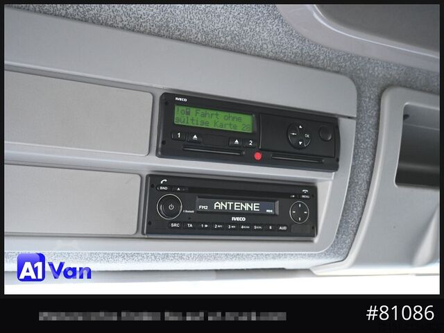 Box van IVECO Eurocargo 75E21 Koffer, Topsleeper, Luftfederung