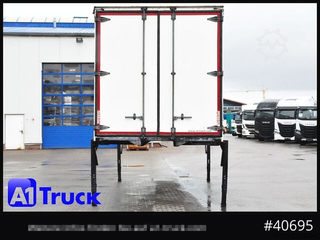 Swap body with flatbed & tarp WECON WPR 745, verzinkt, 2520  innen, Code XL, neue Plane