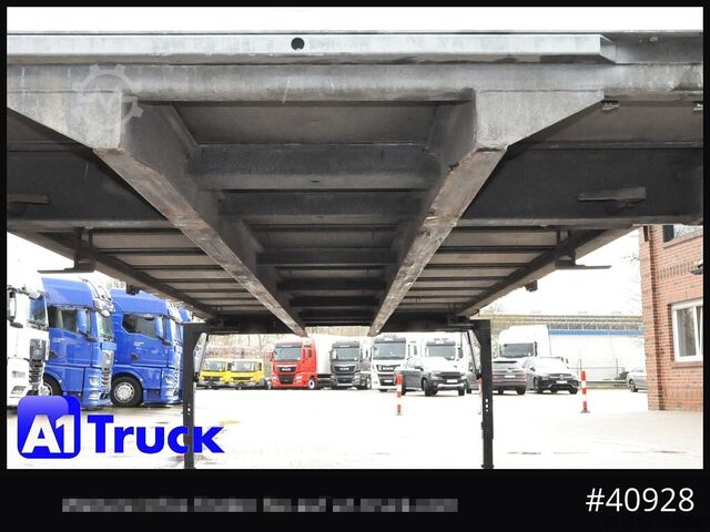 Swap body with flatbed & tarp WECON WPR 745, verzinkt, 2520  innen, Code XL