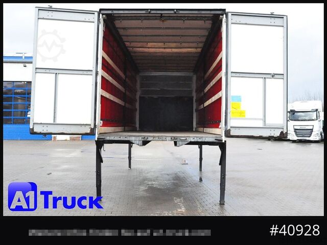 Swap body with flatbed & tarp WECON WPR 745, verzinkt, 2520  innen, Code XL