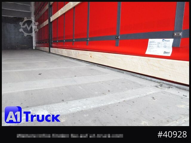 Swap body with flatbed & tarp WECON WPR 745, verzinkt, 2520  innen, Code XL