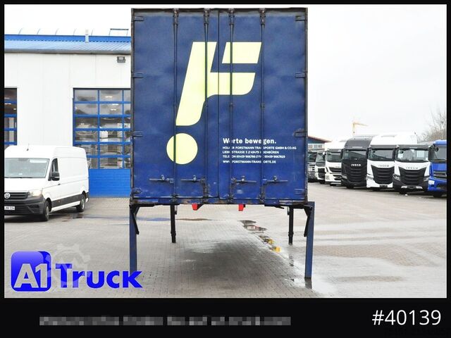 Swap body with box structure KRONE BDF 7,82 Container, 2700mm Innenhöhe, Portaltür