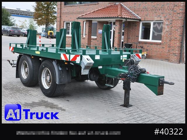 Open trailer GOLDHOFER Ballast Kran Gewichte. Obermaier SS2-B180L  SAF