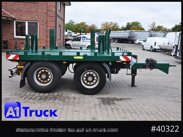 Open trailer GOLDHOFER Ballast Kran Gewichte. Obermaier SS2-B180L  SAF