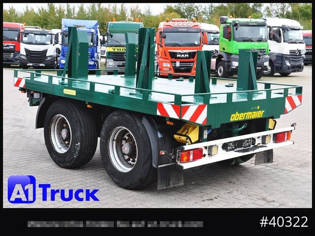 Open trailer GOLDHOFER Ballast Kran Gewichte. Obermaier SS2-B180L  SAF