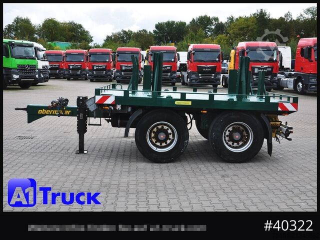 Open trailer GOLDHOFER Ballast Kran Gewichte. Obermaier SS2-B180L  SAF