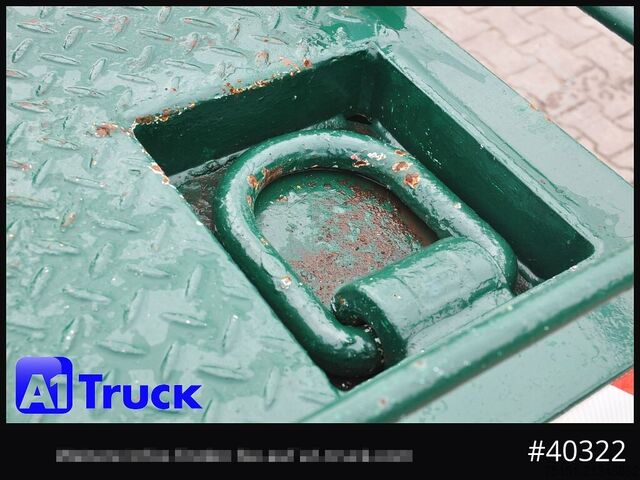 Open trailer GOLDHOFER Ballast Kran Gewichte. Obermaier SS2-B180L  SAF