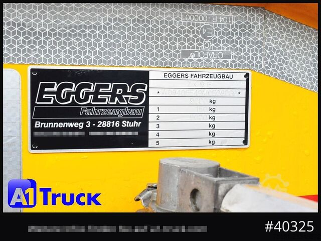 Open trailer GOLDHOFER Eggers Ballast  Kran Gewichte BPW neuwertig