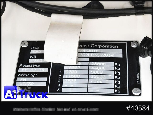 Wechselfahrgestell LKW VOLVO FH 460 XL, Chassi Standklima,